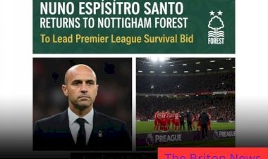 Nuno Espírito Santo Returns to Nottingham Forest to Lead Premier League Survival Bid
