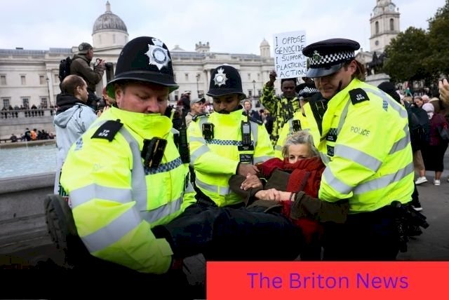 Nearly 500 Arrested at Trafalgar Square Protest Supporting Banned Palestine Action Group