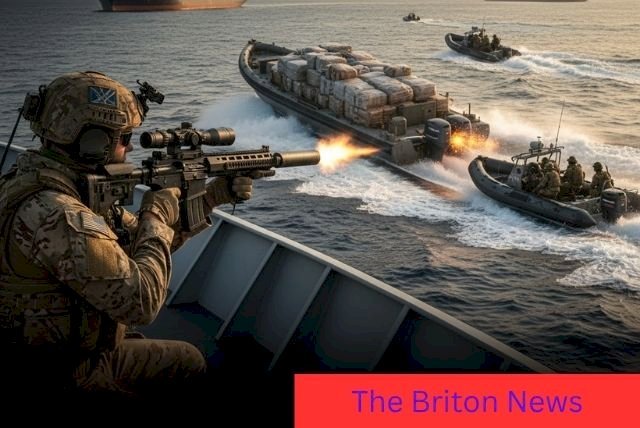 Royal Marine Sniper Goes Viral After Alleged £35M Gulf of Oman Drug Bust