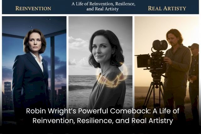 Robin Wright’s Powerful Comeback: A Life of Reinvention, Resilience, and Real Artistry
