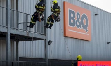 Carlisle Firefighters Sharpen Skills in Twin Rope Training at B&Q