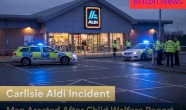Man Arrested After Child Welfare Incident Outside Carlisle Aldi
