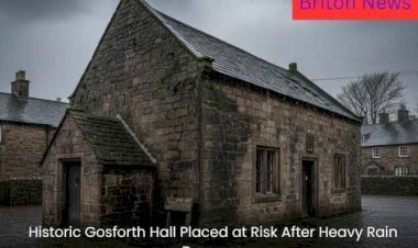 Historic Gosforth Hall Placed at Risk After Heavy Rain Damage