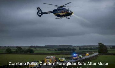Cumbria Police Confirm Paraglider Safe After Major Multi-Agency Search East of Carlisle