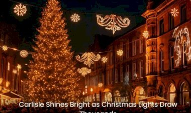 Carlisle Shines Bright as Christmas Lights Draw Thousands