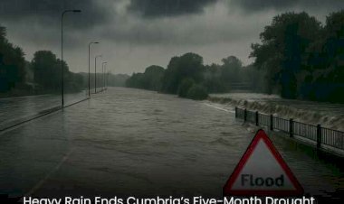 Heavy Rain Ends Cumbria’s Five-Month Drought