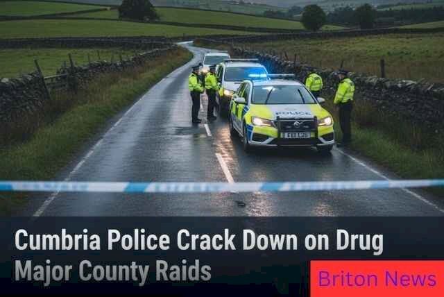 Cumbria Police Crack Down on Drug Networks in Major County Raids
