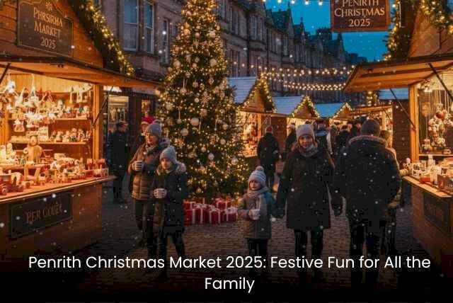 Penrith Christmas Market 2025: Festive Fun for All the Family