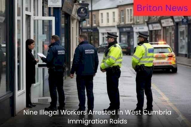 Nine Illegal Workers Arrested in West Cumbria Immigration Raids