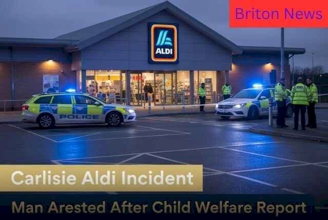 Man Arrested After Child Welfare Incident Outside Carlisle Aldi