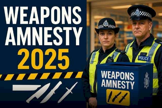 Dangerous Weapons Amnesty Begins: Retailers Team Up with Police