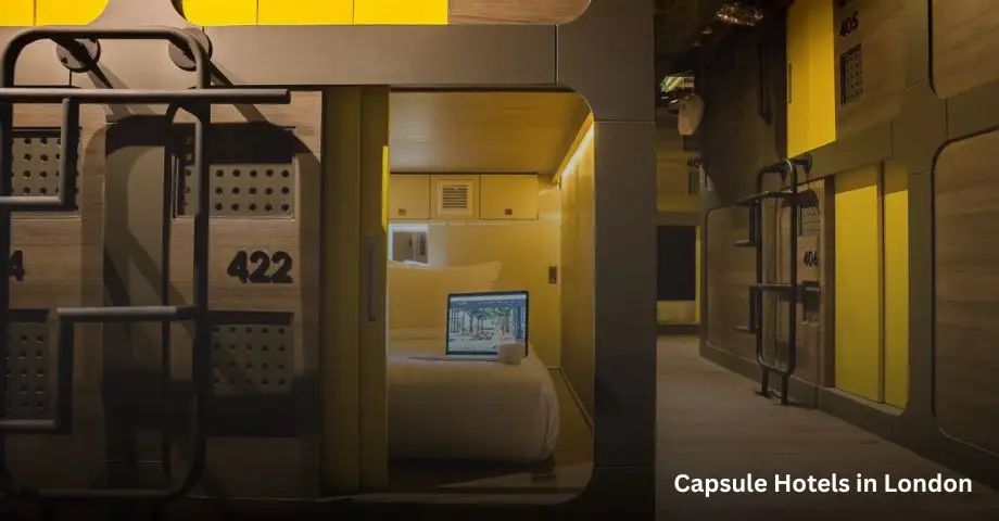 capsule hotels in London budget pod accommodation for travelers