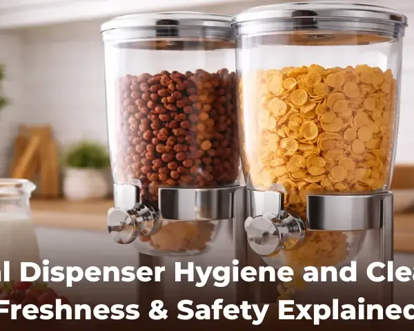 cereal dispenser hygiene and cleaning