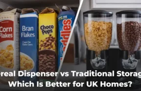 Cereal Dispenser vs Traditional Storage