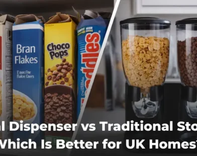 Cereal Dispenser vs Traditional Storage