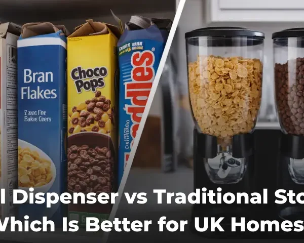 Cereal Dispenser vs Traditional Storage