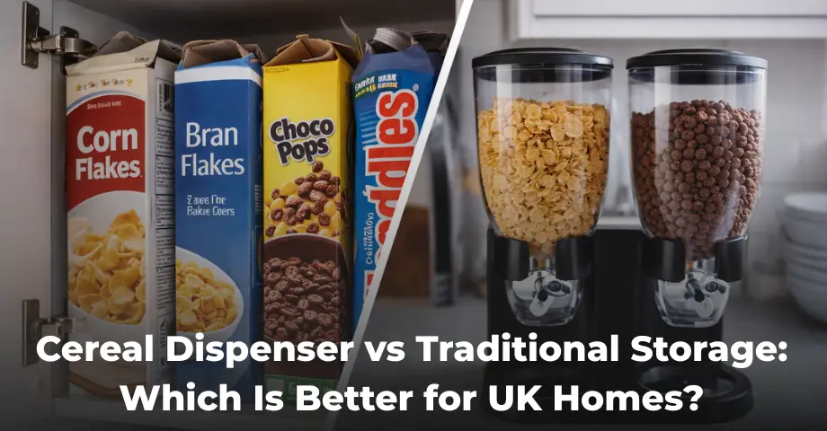 Cereal Dispenser vs Traditional Storage