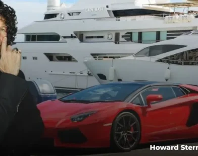 Howard Stern hosting his radio show at SiriusXM studio