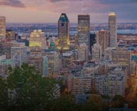 Why Montreal is advertising in Los Angeles travel campaign skyline view