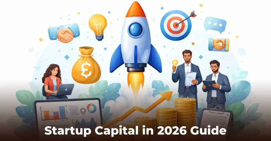 startup capital 2026 funding and business growth concept
