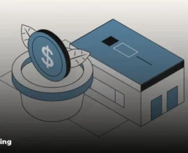 Bootstrapping a startup UK illustration showing self funded business growth
