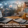Online Business Without Investment