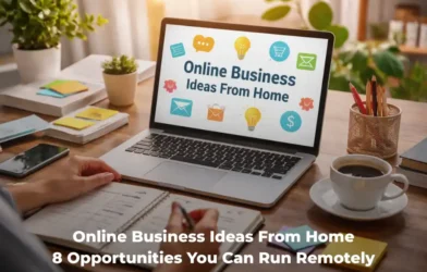 Online Business Ideas From Home