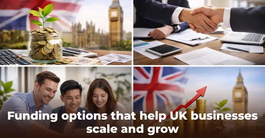 Scale-Up Funding Options for UK Businesses illustration