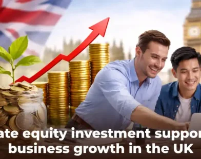 Private Equity for Growing Businesses UK investment concept