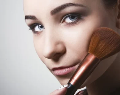 base makeup routine — Prime, Foundation, Conceal and Set