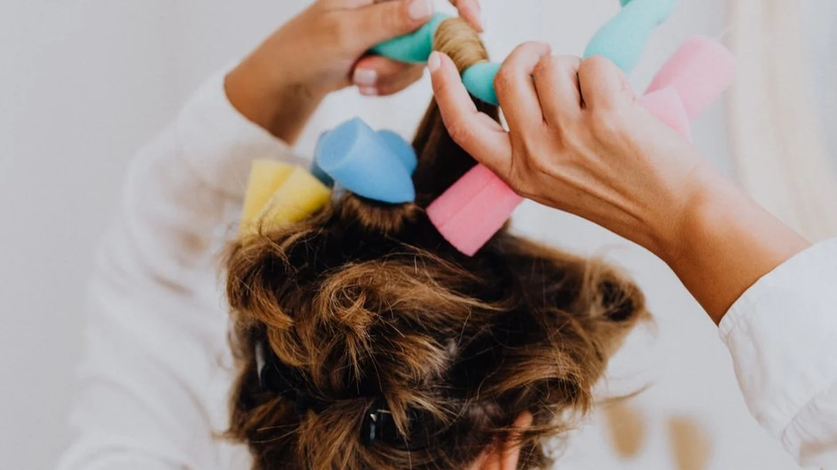 hot rollers in practice — step by step