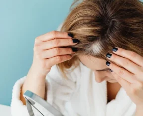 root touch up spray — A Same-Day Grey Fix