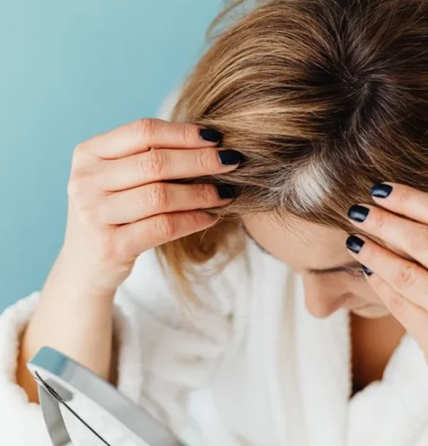 root touch up spray — A Same-Day Grey Fix